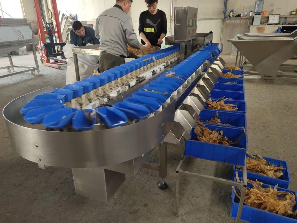 重量分选机和组合配重秤的组合(二)